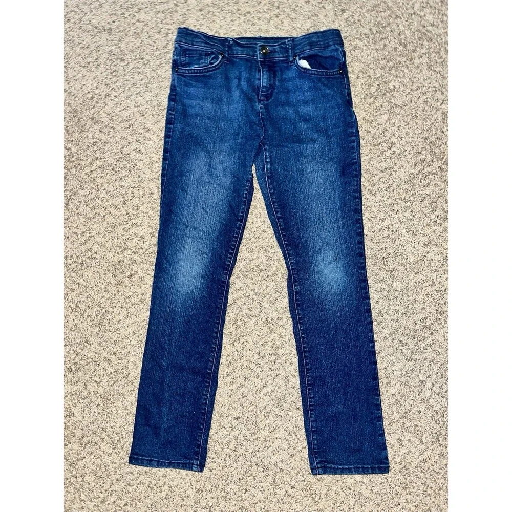 The Children's Place Place Skinny Slim Fit Blue Denim Jeans Girls Size 12 21